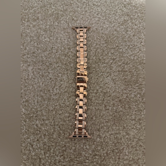 kate spade Accessories - kate spade Rose Gold Crystal Link Watch Band